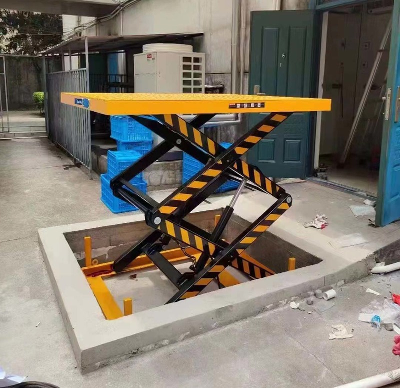 車(chē)間流水線(xiàn)固定式升降平臺